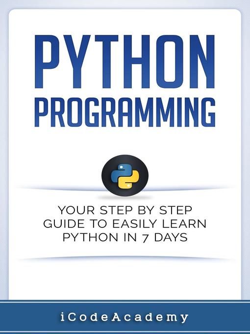 Title details for Python Programming by i Code Academy - Available